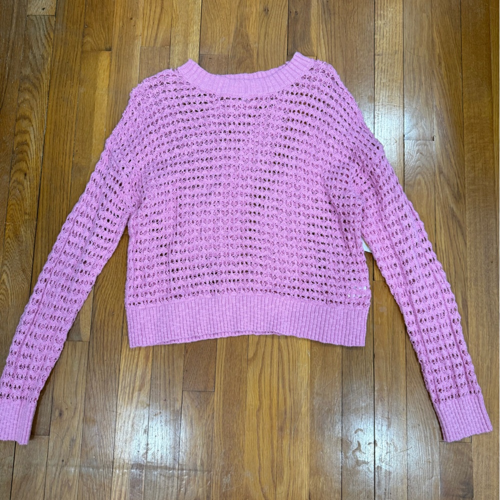 Pink Knit Women's Sweater